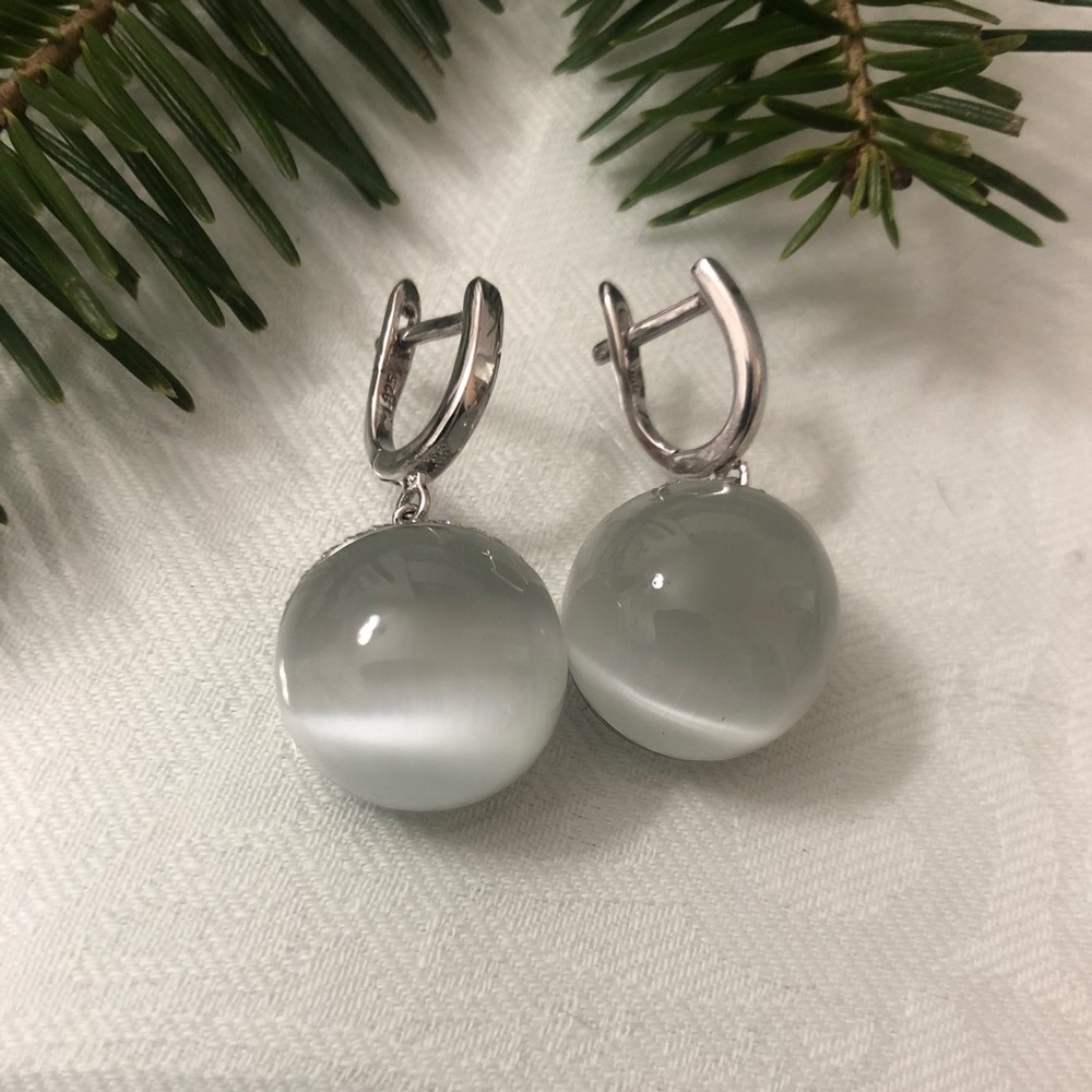 NWOT WOMEN’s earrings silver.